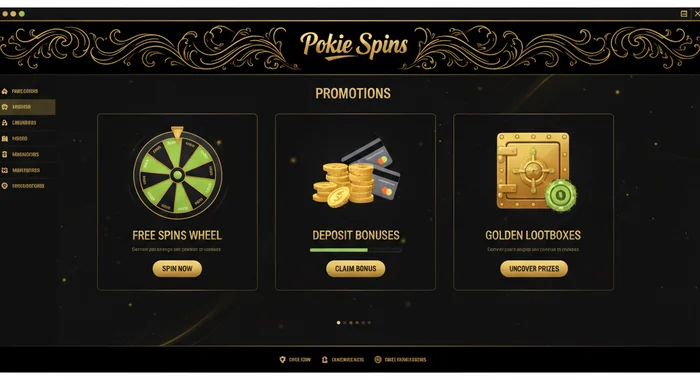 Pokie Spins Casino Bonus
