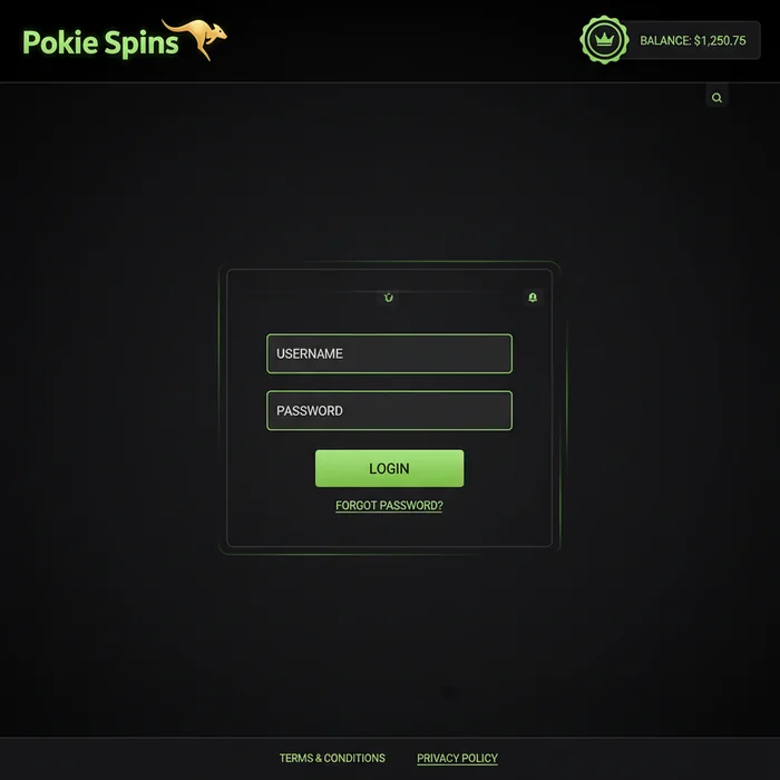 Pokie Spins Casino Login
